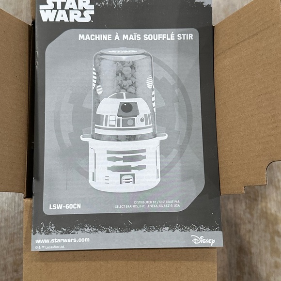 Star Wars‎ R2-D2 Mini Stir Popcorn Popper New In Box - Picture 6 of 9